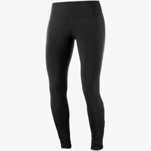 Womens Salomon black Agile long sports tight Gore tex